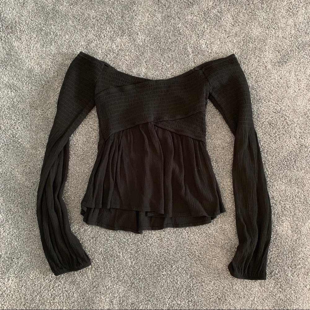 Kendall & Kylie Off the Shoulder Blouse